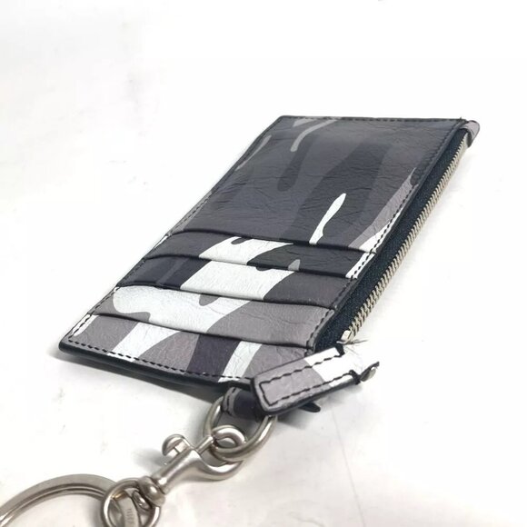 BALENCIAGA Wallet camouflage Card Holder Fragment Case coin purse - Picture 4 of 14
